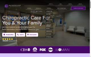 Palmercare Chiropractic Washington DC website