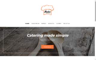 Allspice Catering website