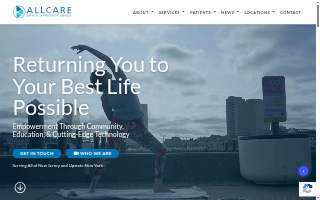 AllCare Hospitalist Medical Group website