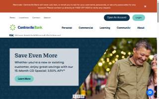 Centerville Insurance Agency website