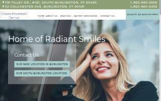 Green Mountain Dental website