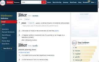 Jitters Cafe and Lounge website