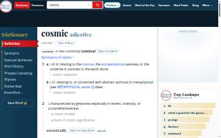 Cosmic Saltillo website
