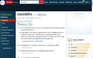 Executive Electric LLC website