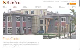 HealthPoint at the Cynthia A Green Family Center website