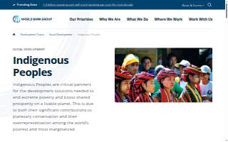 Indigenous Eats website