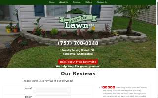 Green Top Lawn LLC website