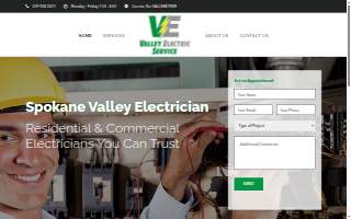 Spokane Valley Electric website