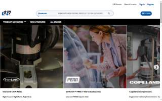 United Refrigeration Inc. website