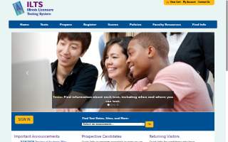 ILTS Construction website