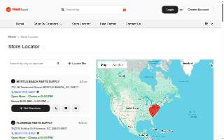 Trane Supply of North Charleston website