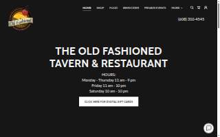 The Old Fashioned website