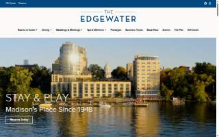 The Edgewater Hotel website