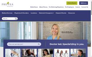 Prevea Allouez Health Center of Green Bay website