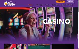 Oneida Casino Hotel website