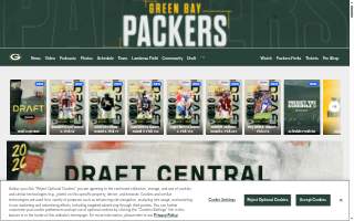 Packer Stadium Lounge website