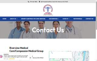 Riverview Medical Care website