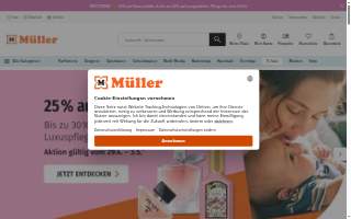 Muller Construction website