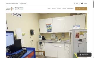 Kiddy Clinic website