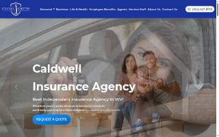 Caldwell Insurance Agency website