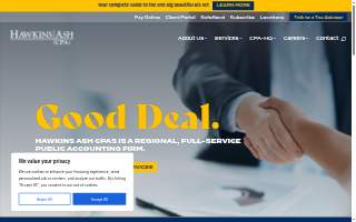 Hawkins Ash CPAs LLP website