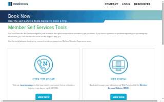 LogistiCare website