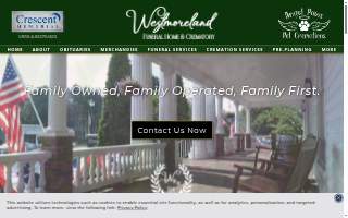 Westmoreland Chiropractic Center website