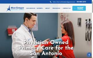 Macgregor medical Center website