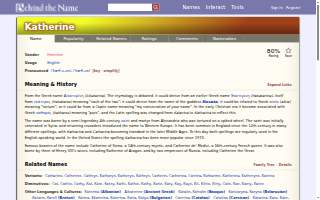 Katherine Griffith website