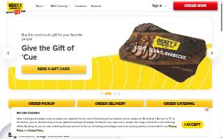 Dickey's Barbecue Pit of Cheyenne website