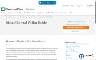 Cleveland Clinic Akron General - Ambulance Entrance website