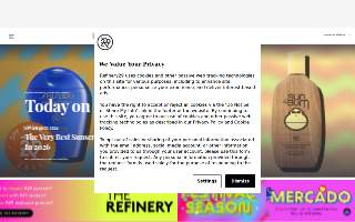 Refinery Gym website