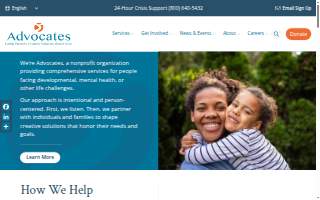 The Advocates Injury Attorneys of Omaha website
