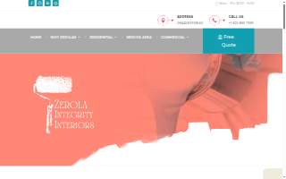 Zerola Integrity Interiors website
