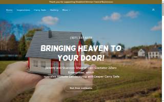 Altitude Landscaping and Seamless Gutter website