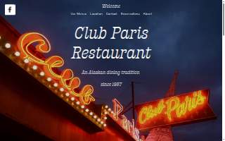 Club Paris website