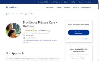 Primary Care Associates - Huffman website