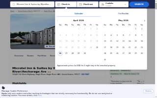 Microtel Inn & Suites by Wyndham Eagle River/Anchorage Are website