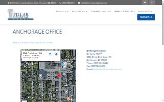 Pillar Financial Group website