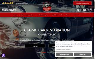 Lowcountry Paint, Body & Restoration website