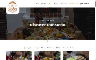 Soba website