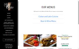 Jazz Bistro on 4th website