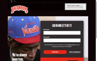 Backwoods Coffee website