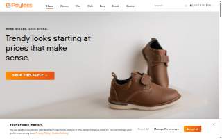 Payless Auto Sales website