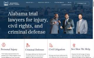 Maxwell Tillman Law Firm website