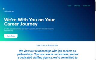 Lofton Chiropractic Clinic website