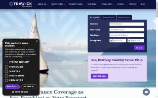 Trawick Contractors website