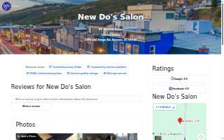 Hair Vibe the Salon LLC website