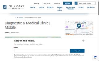 Diagnostic and Medical Clinic website