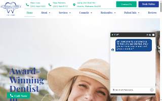 Alabama Family Dental website